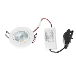 Arcchio LED downlight Zarik, wit, 4.000K