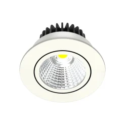 Arcchio LED downlight Zarik, wit, 2.700K