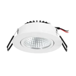 Arcchio LED downlight Zarik, wit, 3.000K