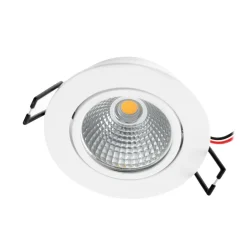 Arcchio LED downlight Zarik, wit, 3.000K