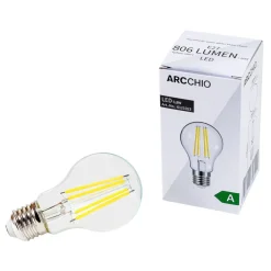 Arcchio LED filament lamp, E27, 3,8 W, helder, 2.700 K