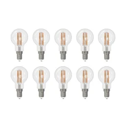 Arcchio LED filament lamp E14 G45, set van 10, 3000 K