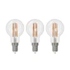 Arcchio LED filament lamp E14 G45, set van 3, 2700 K