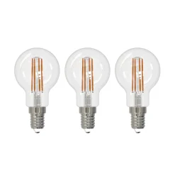 Arcchio LED filament lamp E14 G45, set van 10, 2700 K