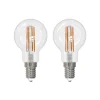 Arcchio LED filament lamp E14 G45, set van 2, 4000 K
