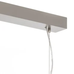 Arcchio LED hanglamp Dorean, zilver, metaal, 120cm