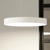 Arcchio LED hanglamp Noabelle, Ø 80 cm, wit, metaal