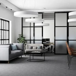 Arcchio LED hanglamp Noabelle, Ø 80 cm, wit, metaal