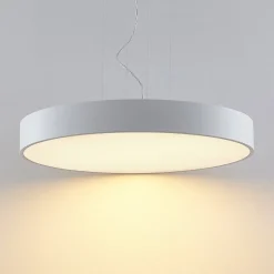 Arcchio LED hanglamp Noabelle, Ø 80 cm, wit, metaal