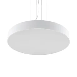 Arcchio LED hanglamp Noabelle, Ø 80 cm, wit, metaal