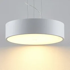 Arcchio LED hanglamp Noabelle, Ø 40 cm, wit, metaal