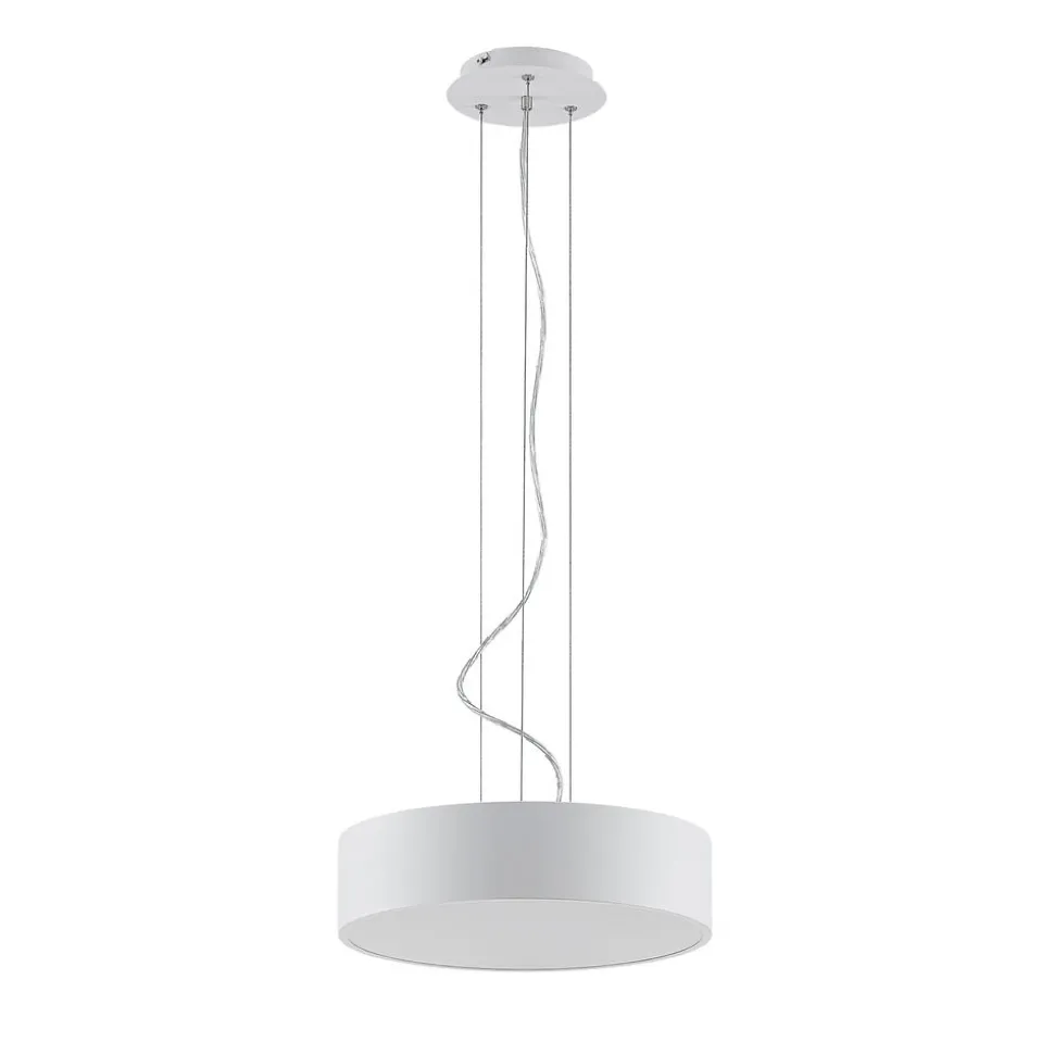 Arcchio LED hanglamp Noabelle, Ø 40 cm, wit, metaal