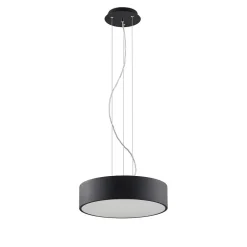 Arcchio LED hanglamp Noabelle, zwart, 40 cm, metaal