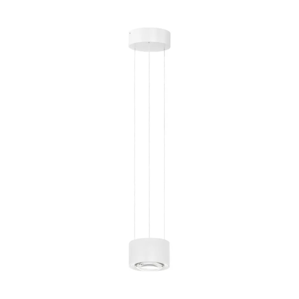 Arcchio LED hanglamp Rotari, lens, downlight, wit