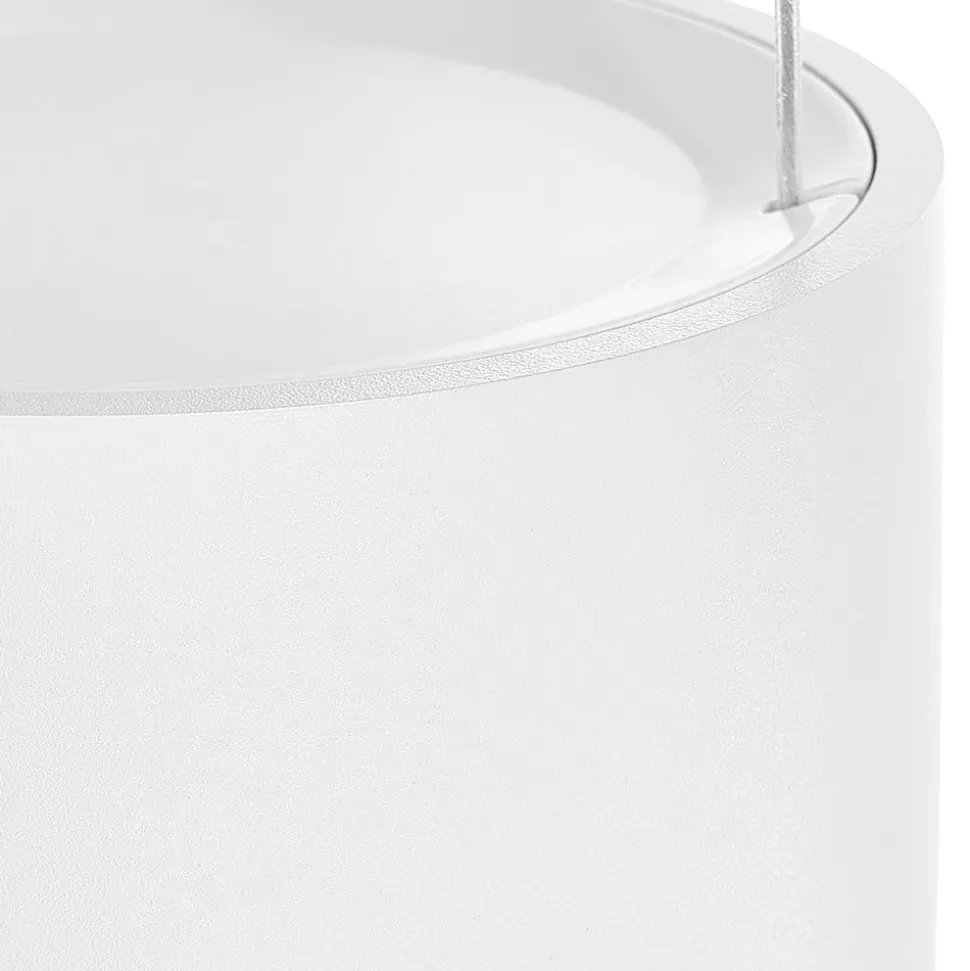 Arcchio LED hanglamp Rotari, lens, downlight, wit