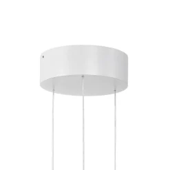 Arcchio LED hanglamp Rotari, lens, omhoog/omlaag, wit