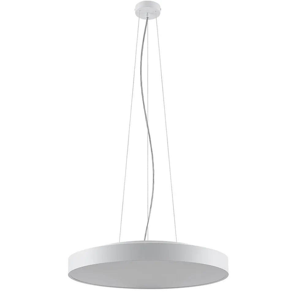 Arcchio LED hanglamp Vanida, wit, Ø 60 cm, omhoog/omlaag
