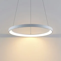 Arcchio LED hanglamp Vivy, Ø 58 cm, wit, metaal