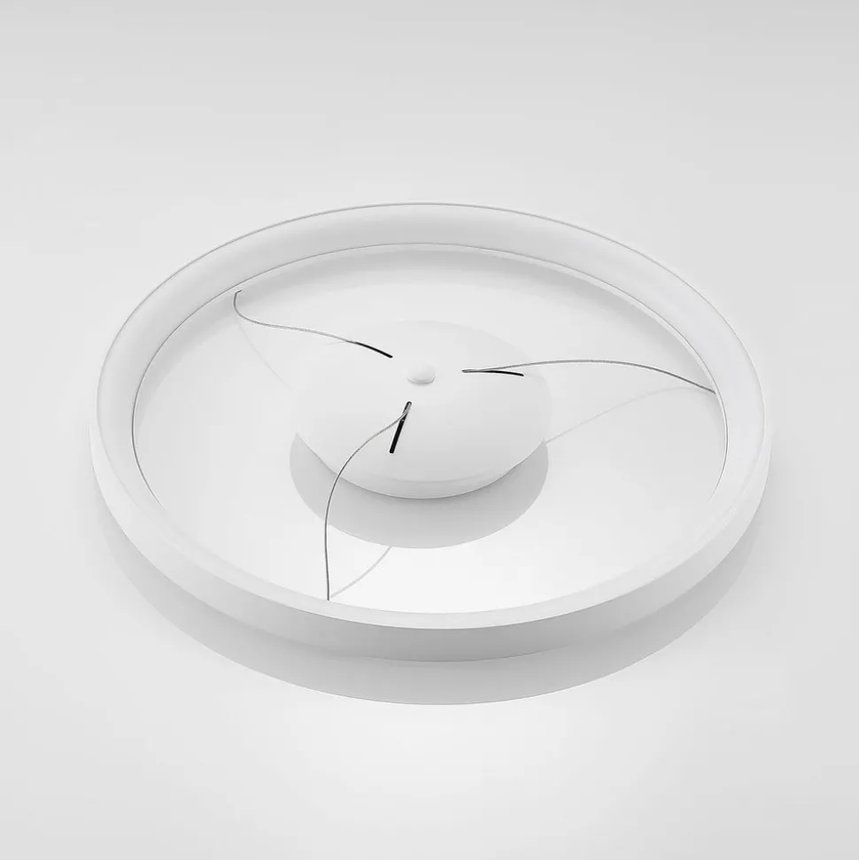 Arcchio LED hanglamp Vivy, Ø 58 cm, wit, metaal