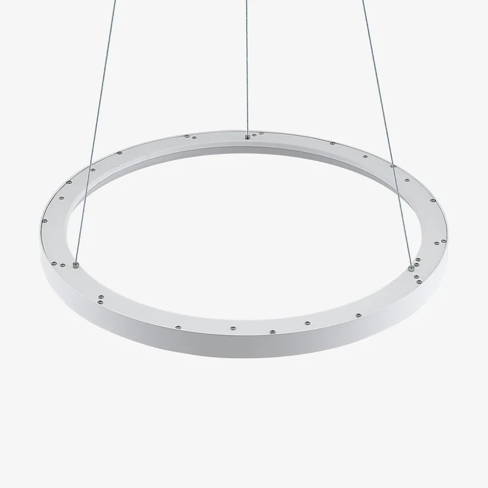 Arcchio LED hanglamp Vivy, Ø 58 cm, wit, metaal