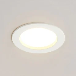 Arcchio LED inbouwlamp Milaine, wit, dimbaar, set van 3