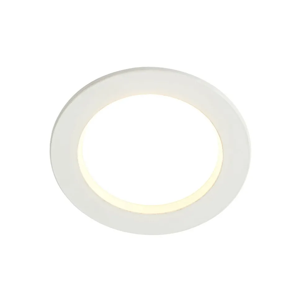 Arcchio LED inbouwlamp Milaine, Ø 10 cm, wit, dimbaar