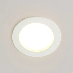 Arcchio LED inbouwlamp Milaine, Ø 10 cm, wit, dimbaar