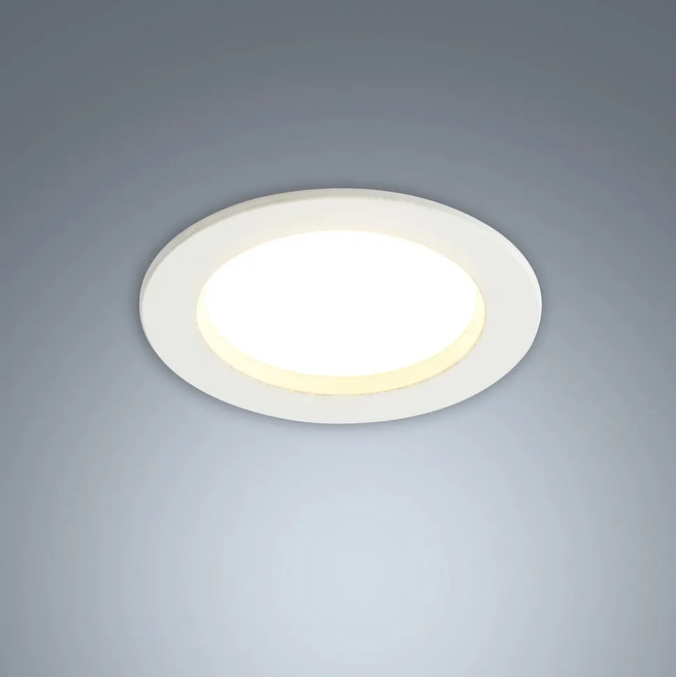 Arcchio LED inbouwlamp Milaine, Ø 10 cm, wit, dimbaar