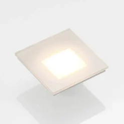 Arcchio LED inbouwlamp Vexi, 7,8 cm x 7,8 cm, wit, CCT