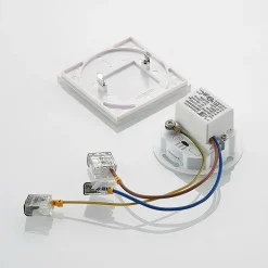 Arcchio LED inbouwlamp Vexi, 7,8 cm x 7,8 cm, wit, CCT