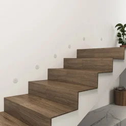 Arcchio LED inbouwlamp Vexi, Ø 7,8 cm, wit, aluminium, CCT