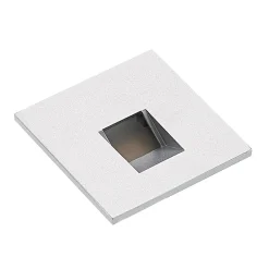 Arcchio LED inbouwlamp Vexi, 7,5 cm x 7,5 cm, zilver, CCT