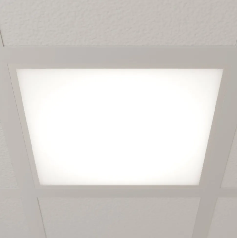 Arcchio LED inzetpaneel Vinas, 4.000 K, 36 W, 62 cm x 62 cm