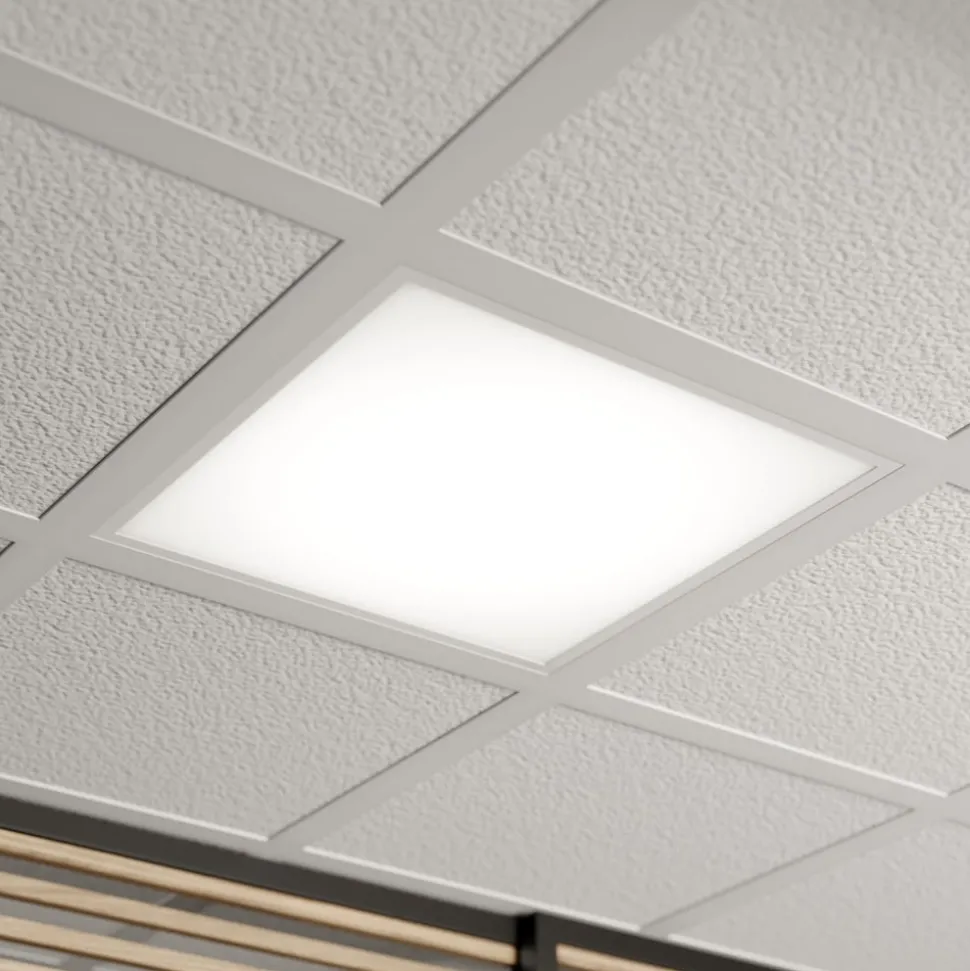 Arcchio LED inzetpaneel Vinas, 4.000 K, 36 W, 62 cm x 62 cm