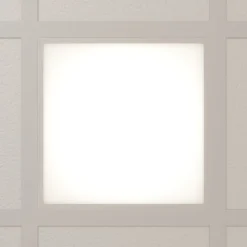 Arcchio LED inzetpaneel Vinas, 4.000 K, 36 W, 62 cm x 62 cm