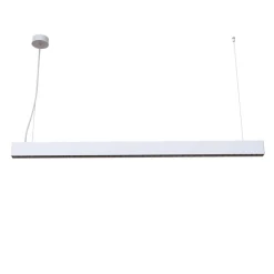 Arcchio LED kantoor hanglamp Jolinda slank, metaal, omhoog/omlaag