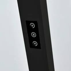 Arcchio LED kantoor vloerlamp Jolinda, set van 2, zwart, 4.000K