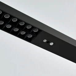 Arcchio LED kantoor vloerlamp Jolinda, set van 2, zwart, 4.000K