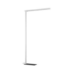 Arcchio LED kantoor vloerlamp Tamilo, wit, metaal, 194 cm