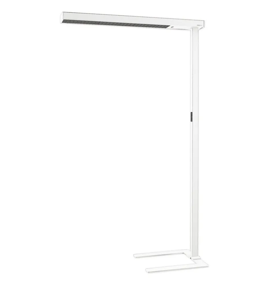 Arcchio LED kantoor vloerlamp Susi, wit, sensor, touchdimmer