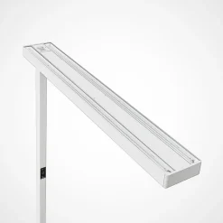 Arcchio LED kantoor vloerlamp Susi, wit, sensor, touchdimmer