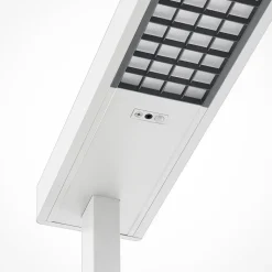 Arcchio LED kantoor vloerlamp Susi, wit, sensor, touchdimmer
