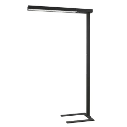 Arcchio LED kantoor vloerlamp Susi, set van 2, zwart, sensor