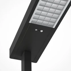 Arcchio LED kantoor vloerlamp Susi, set van 2, zwart, sensor
