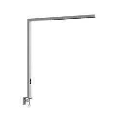 Arcchio LED klemlamp Jolinda, zilver, metaal, dimbaar
