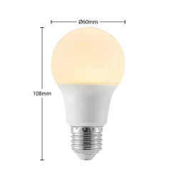 Arcchio LED lamp E27 A60 8W opaal 3.000K 806lm