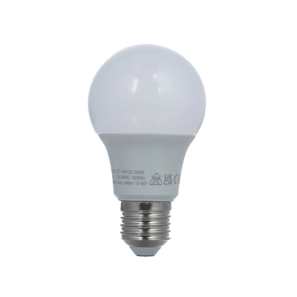 Arcchio LED lamp E27 A60 4,9W opaal 3.000K 480 lm