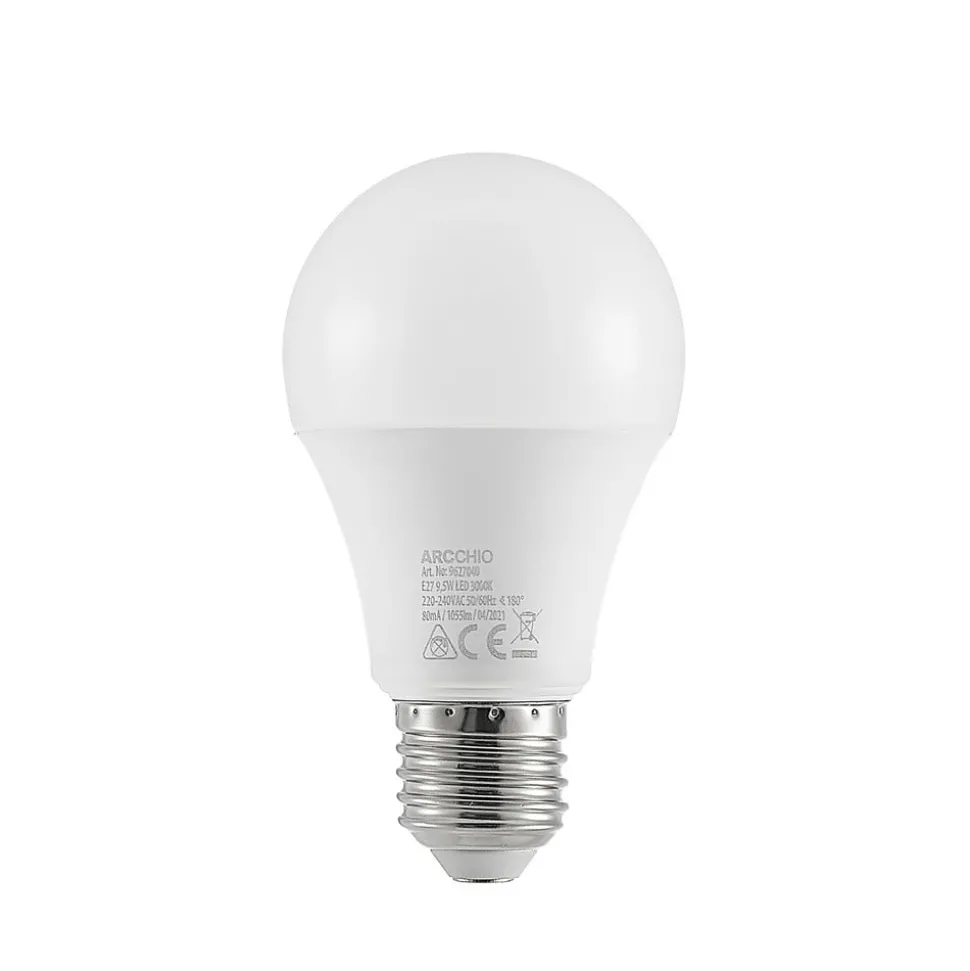 Arcchio LED lamp E27 A60 9,5W opaal 3.000K 1055lm