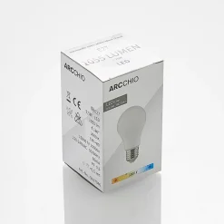 Arcchio LED lamp E27 A60 9,5W opaal 3.000K 1055lm