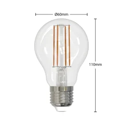 Arcchio LED lamp E27 filament 6W helder 2.700K dimbaar